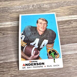 Topps Football Card 1969 Donny Anderson Packers No 237